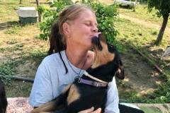 Tara loves giving kisses - dogs for adoption SOS Animals Spain